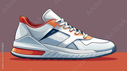 Modern white low-top sneakers shown in close-up with mesh and leather textures on plain background, capturing urban sporty fashion, everyday wear, lightweight design, and youthful street-inspired aest