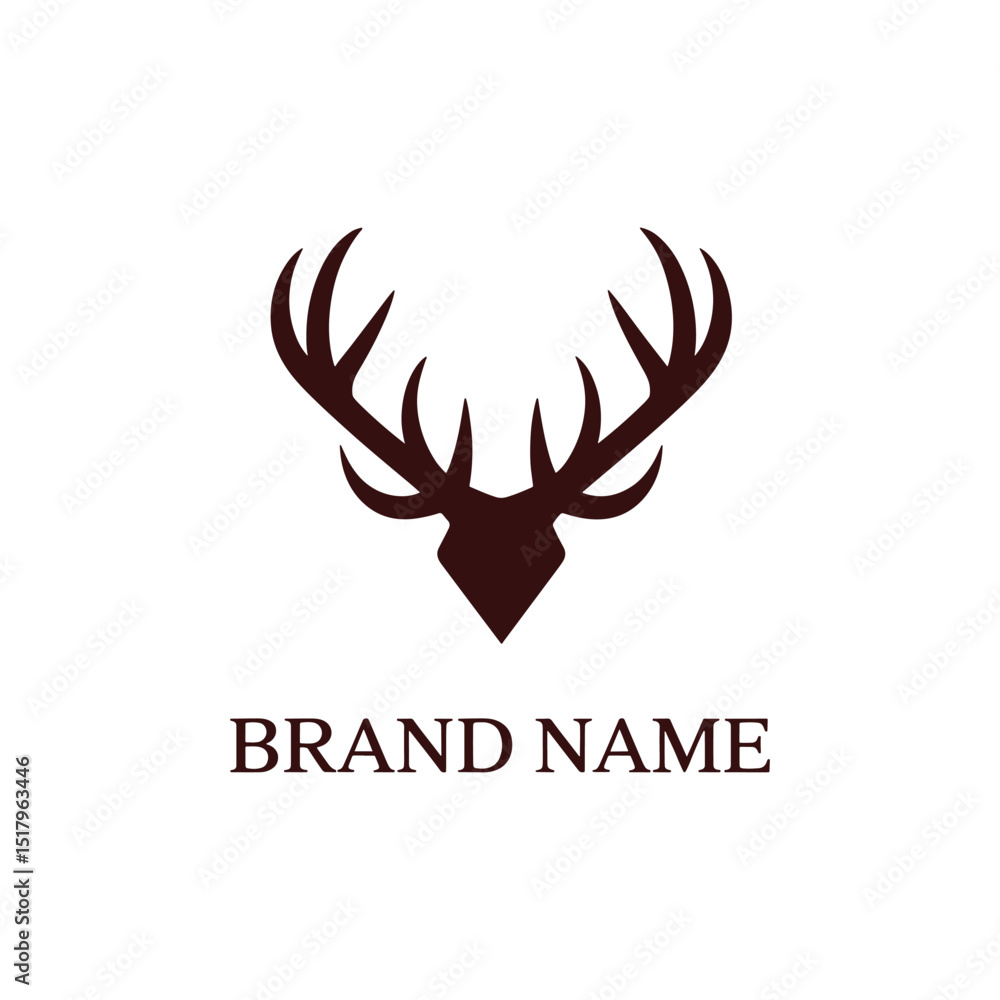 Deer Logo Design Vector, Unique and Professional Deer Logo Design, Deer Silhouette Design Deer Logo Design Vector, Unique and Professional Deer Logo Design, Deer Silhouette Design