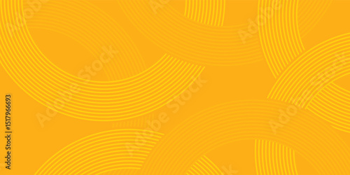 Pasta background, spaghetti abstract geometric pattern. Macaroni yellow poster. Wavy abstract pattern.