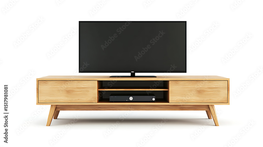 tv on a white background tv on a white background