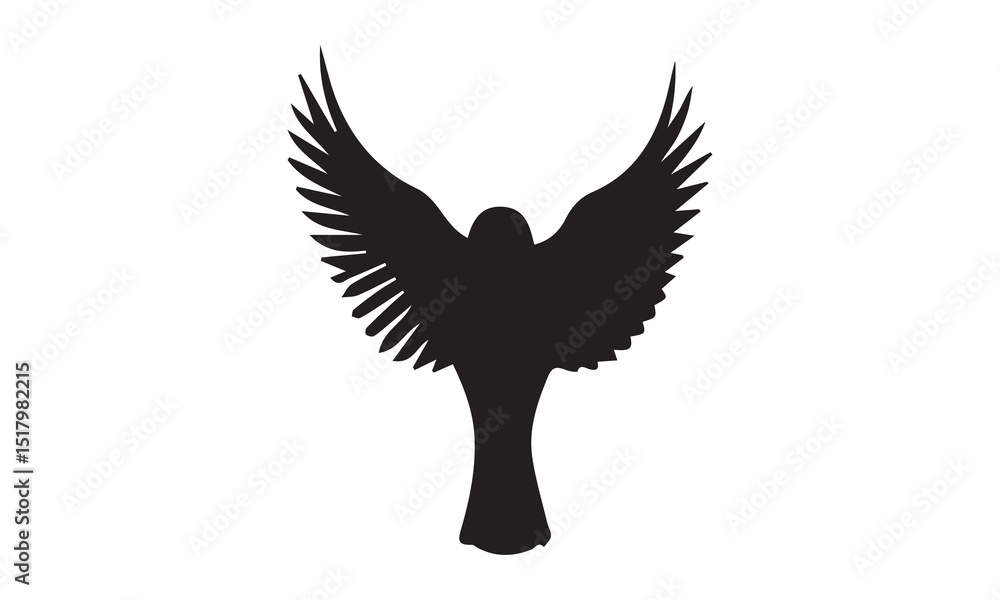 Fototapeta premium eagle with wings