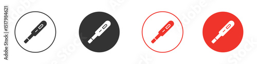 Pregnancy test icon for logo, vector sign symbol for design