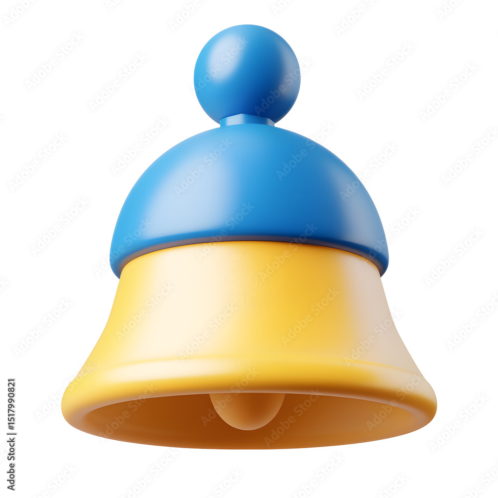 Fototapeta premium 3d golden bell