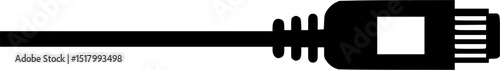 Ethernet Cable Vector Icon
