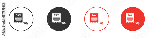 Tax free icon