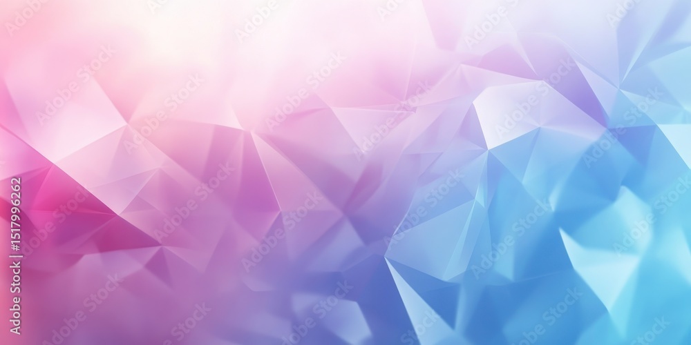 Obraz premium Geometric Gradient Background with Polygonal Shapes