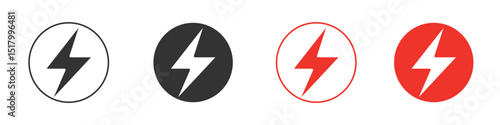 Thunder bolt icon