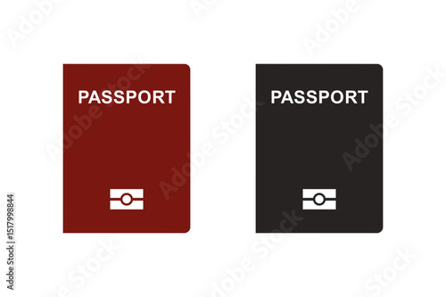 Passport document international travel identity