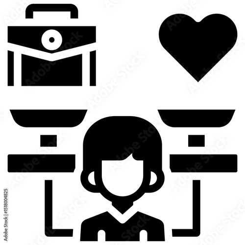Work-Life Balance Icon