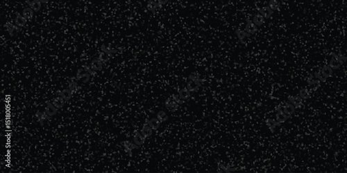 Detailed black granite texture pattern with polished rock chips evokes a vintage quartz terrazzo flooring effect perfect for elegant backdrop designs
