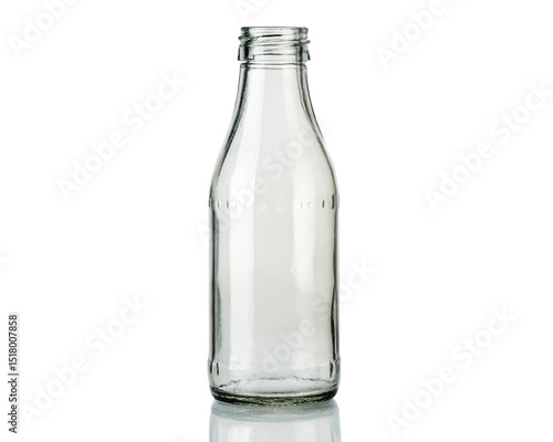 Wallpaper Mural An empty bottle isolated on white background Torontodigital.ca