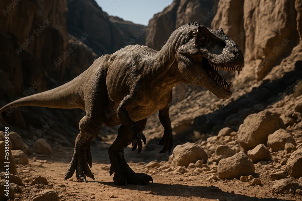 Fototapeta premium Allosaurus Canyon