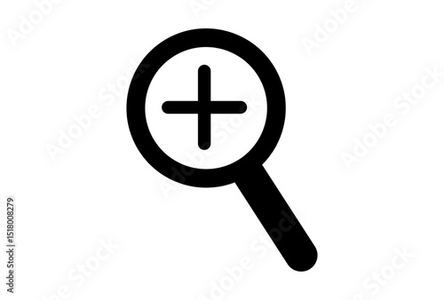 Magnifying Glass Icon Vector EPS