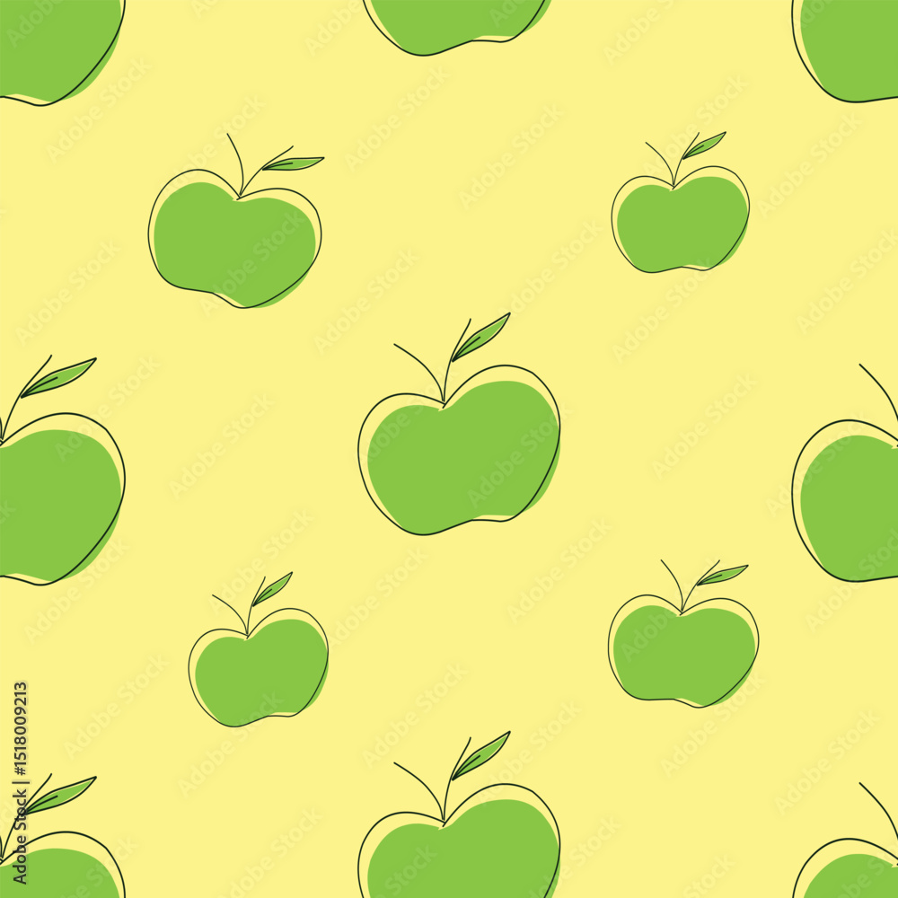 apple seamless pattern apple seamless pattern