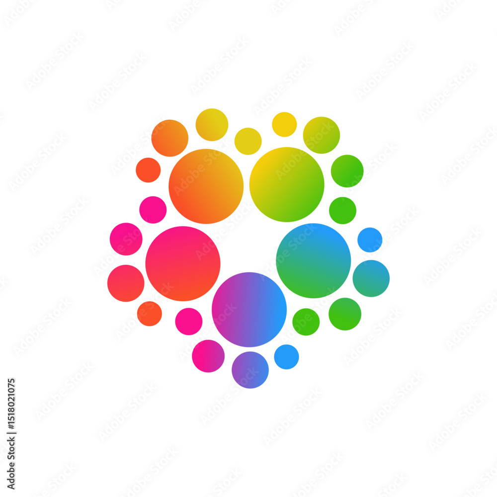 Colorful Paw Colorful Paw