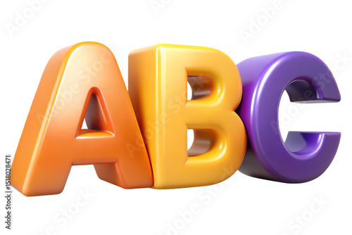 3D ABC Letters