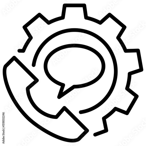 Assistance Line Icon