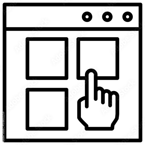 Interface Line Icon