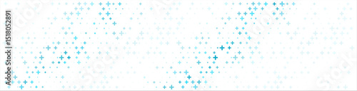 Abastract healthcare medical background. Mathematical random plus symbols pattern. Technology innovation in medicine.