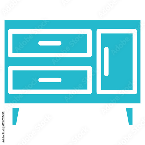 Drawer Table Vector Icons