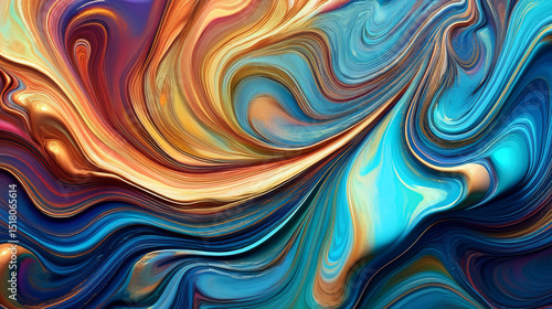 Fototapeta Naklejka Na Ścianę i Meble -  Textured wallpaper of Abstract  background art colorful Painting illustration Painting texture. Modern artistic pattern artwork for creative graphic design.