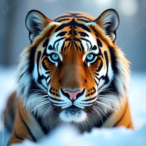portrait of a tiger