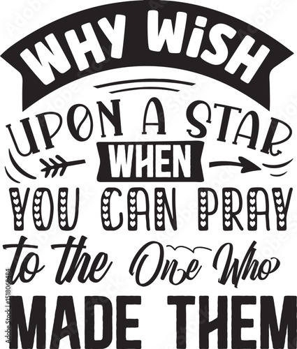 Why wish pray christian vector design file