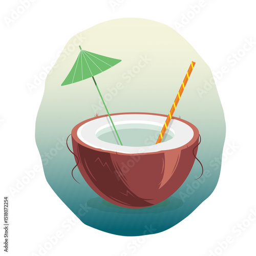 Coconut blue