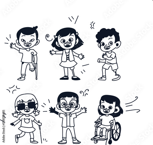 Illustration for children orthopaedic