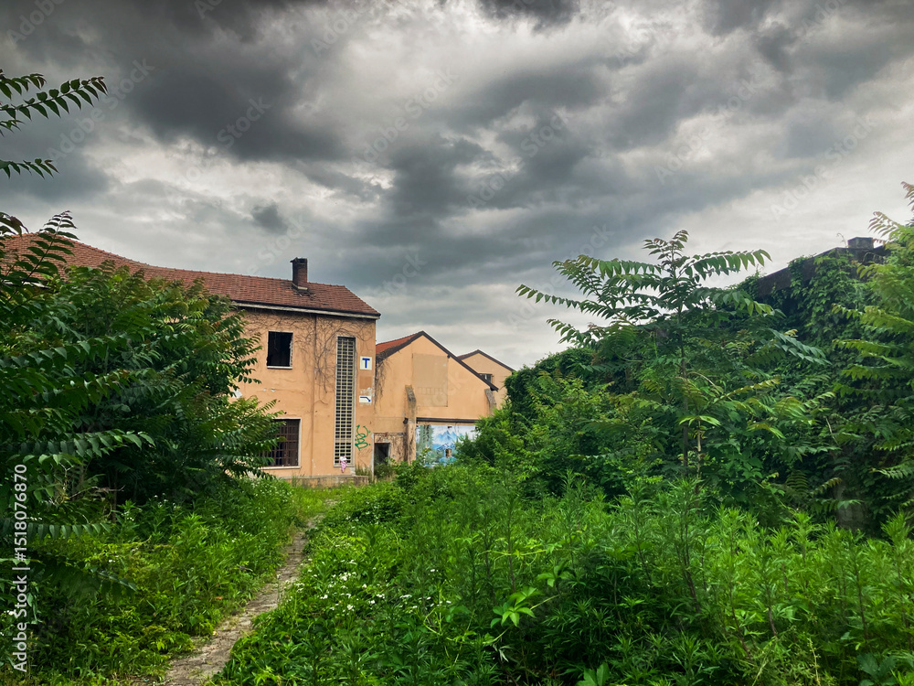 Fototapeta premium quartiere disabitato
