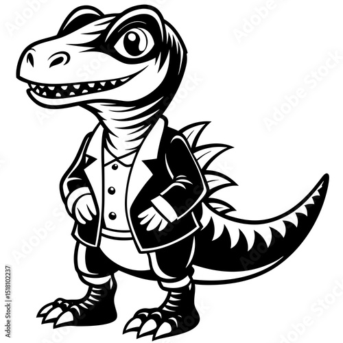 tyrannosaurus rex dinosaur vector