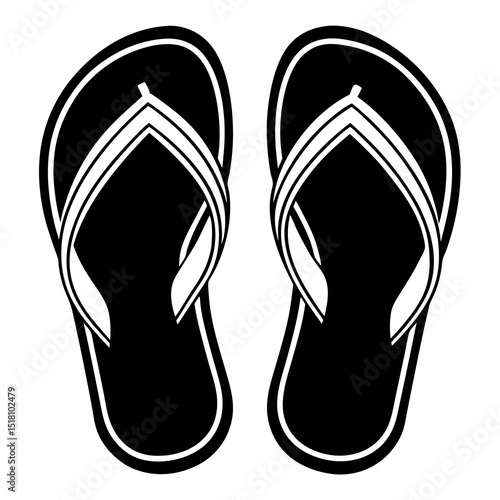 pair of flip flops