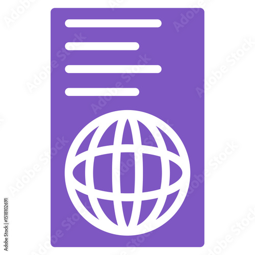 Passport Vector Icons