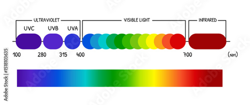 ultraviolet light spectrum UV