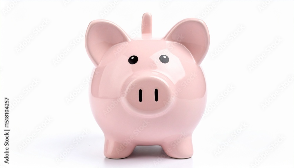 piggy bank isolated on white piggy bank isolated on white