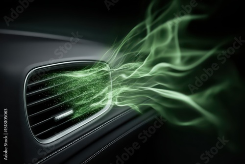 Bad smell in the car comes from the air vent caused by contamination of the air conditioning and cabin filter