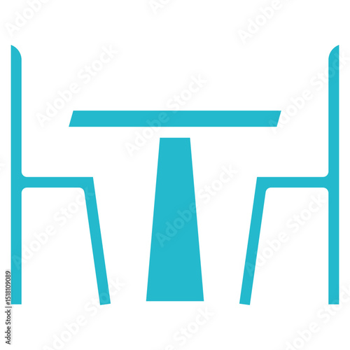 Dinner Table Vector Icons
