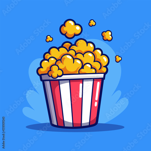 A Bucket of Popcorn.  The Perfect Movie Snack