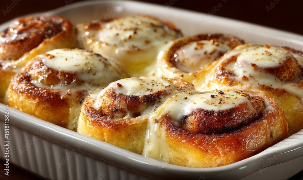 Golden Brown Cinnamon Rolls with Cream Cheese Glaze Golden Brown Cinnamon Rolls with Cream Cheese Glaze