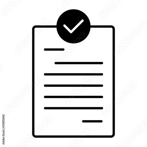 policies black icon