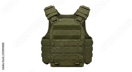 Isolated Bulletproof Vest