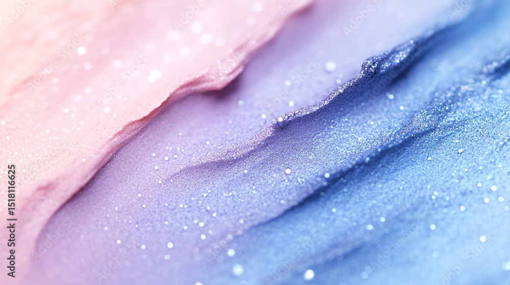 Obraz premium White Periwinkle Softene And Opal Gradient Pale Delicate