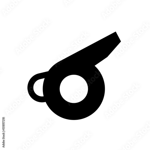 Whistle icon. Whistle icon vector
