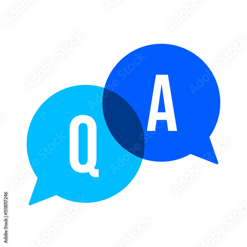 Q and A. Question and answer icon