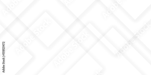 Abstract Minimal Geometric background with triangular bright light with soft shadows as pattern. White minimal line design. baseness technology and communication concept Decoration arrow design.	
