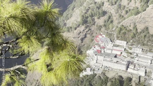 Cinematic footage capturing the spiritual journey and vibrant atmosphere of the Vaishno Devi pilgrimage in Katra, nestled in the scenic Trikuta Mountains of Jammu and Kashmir.