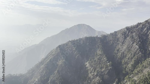 Cinematic footage capturing the spiritual journey and vibrant atmosphere of the Vaishno Devi pilgrimage in Katra, nestled in the scenic Trikuta Mountains of Jammu and Kashmir.