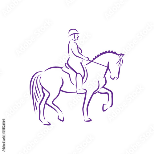 Female Horse rider