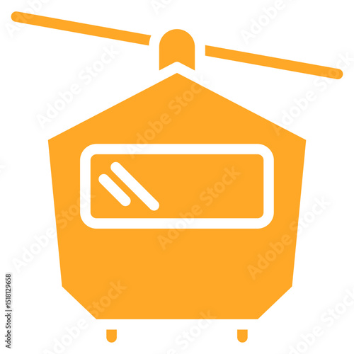 Cable Car Vector Icons