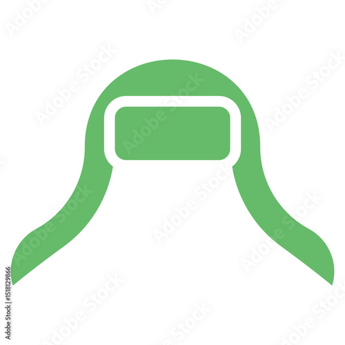 Earflaps Vector Icons